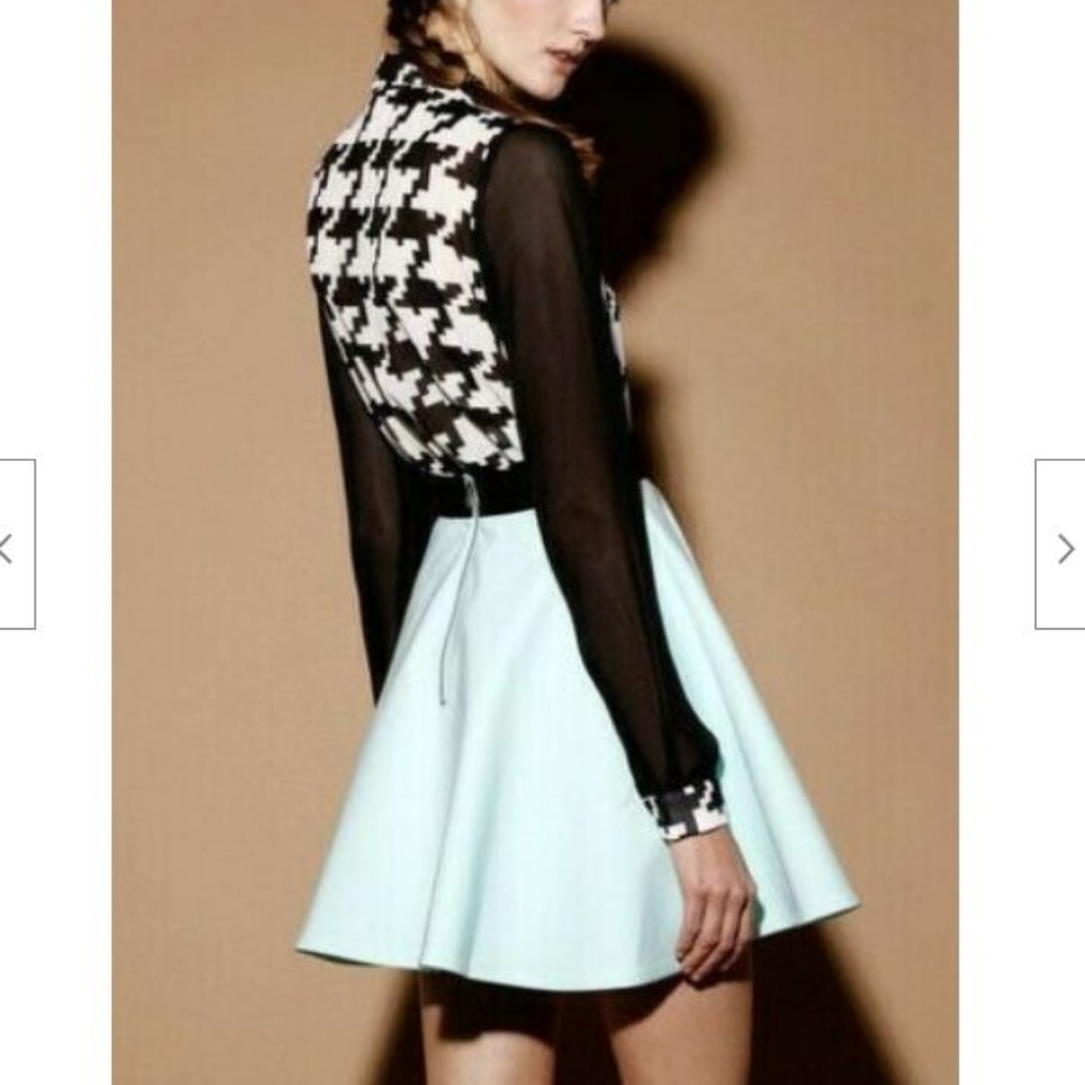 Stylestalker Skater Bombshell Circle Skirt in Mint - Picture 3 of 6